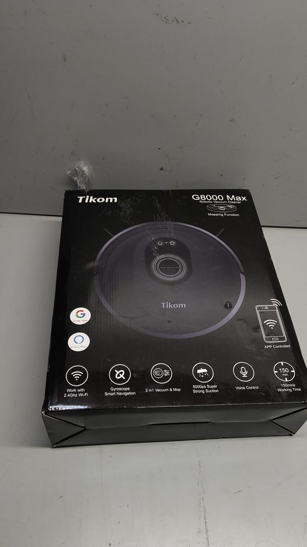 Bissell Robot Vacuum and Mop Combo, 5000Pa Robotic Vacuum Cleaner, 150 Min Max, App & Remote Control, Ideal for Hard Floor, Carpet, Pet Hair, Self-Charge(G8000 Max)
