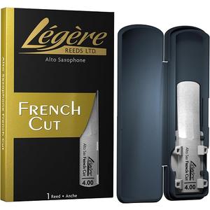 Légère Reeds - Alto Saxophone Reed, French Cut, Strength 4.00 (ASF4.00) - Premium Synthetic Woodwind Reed