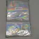 Smell Proof Bags & Resealable Foil Pouch Bag [100 PCS ] Great for Party Favor Food Storage (Holographic Color, 8 x 5.5 Inch)