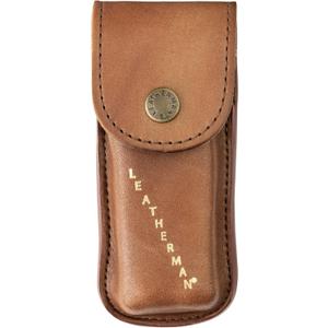 LEATHERMAN, Heritage Leather Snap Sheath for Multi-Tools, Brown, Medium