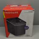 Frigidaire Countertop Portable, 26 lb per Day Bullet Ice Maker Machine (Black Stainless Steel)