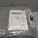 Heated Blanket Electric Blanket,Cozy Faux Rabbit Fur & Soft Flannel Warm Heater Throw Blanket with 5 Fast Heating Levels &10Hours Auto-Off Over-Heat Protection50" x 60" (Grey)