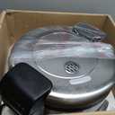 Winco Commercial-Grade Electric Rice Cooker with Hinged Cover, 30 Cup