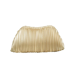 Verdusa Women's Ruched Evening Handbags Clutch Purses Pleated Cloud Crochet Bag