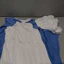 Virgin Mary Costume for Womens, Adult's Biblical Robe Role-Play Easter Church Halloween Christmas Cosplay (Medium, Blue-white)