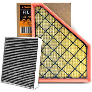 13356916 23321606 Cabin and Engine Air Filter W/Activated Fits for Traverse 2018-2025, Blazer 2019-2025, Acadia 2017-2025, Enclave 2018-2025, XT5 2017-2025, XT6 2020-2025 (CF11966 CA12166)