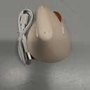 DAREU Ergonomic Vertical Wireless Mouse,2.4GHz / BT Optical Vertical Mice with Ergo Design for Comfort and Reduced Wrist Strain,3 Multi-Device Connectivity for Computer/PC/Laptop, Suit for Small Hands (Off-white)