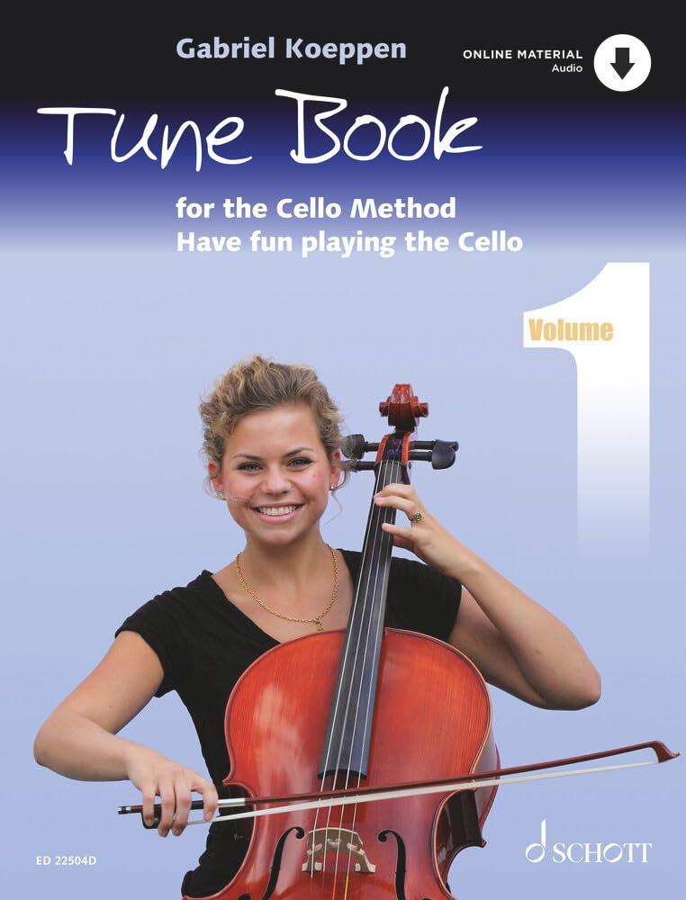 Koeppen: Cello Method: Tune Book 1 - Have Fun Playing the Cello Book with Online Material