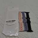 Slim Silicone Bands Compatible with Apple Watch Band 40mm 38mm 41mm 44mm 45mm 46mm 42mm Women Floral Breathable Braided Lace Thin Sport Strap Replacement Wristbands for iWatch SE Series 11 10 9 8 7 6 5 4 3 ultra 2