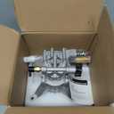 TOOLCY 7/8" Shaft Vertical Pressure Washer Pump - Rear Inlet/Outlet Max 3100 PSI @ 2.5 GPM OEM & Power Washer Pump for Gas Washer, Replacement for Simpson, Honda etc