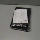 Navaris Compression Packing Cubes Set of 8 - Compressible Travel Bags for Packing Many Sizes - Lightweight Compression Travel Organizer Suitcase Carry On Luggage Backpacks - Black