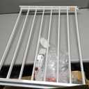 Regalo Safety 24"-40.5" Extra Wide Baby Gate for Stairs & Hallways, Hardware Mounted 2-in-1 Stair Gate for Babies, Toddlers, & Pets, White