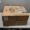 MUSETEX PC CASE ATX 6 PWM ARGB Fans Pre-Installed, Type-C Mid Tower Computer Case with Full-View Dual Tempered Glass, Gaming PC Case,Black(K2)