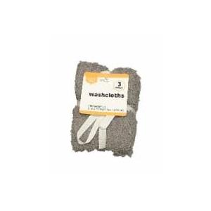Smart Way Three Packs Of 3 Each 11 inch X 11 inch Washcloths, Set Of 3