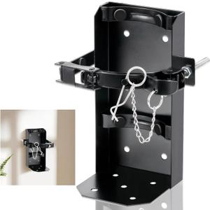 New 10 LB Fire Extinguisher Mount, Heavy Duty Fire Extinguisher Bracket St12 Steel, Fits 10lb Dry/5lb CO2 Extinguisher, for Truck Garage Boat, Replaces Amerex 809, 3-Yr Service