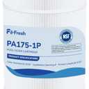 Fil-fresh C1750 Pool Filters Cartridge Compatible with Hayward C1750, Replace for Hayward CX1750RE, Pleatco PA175, Unicel C-8417, Filbur FC-1294, 175 sq. ft, 1-Pack