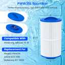Future Way PWW35L Hot Tub Filter Replacement for X268548-PMA-R3, Unicel 4CH-935817-4035, Filbur FC-0710Waterway Teleweir 35 SF, Replace Pleatco PWW35L Spa Filter, SD-01235, PDC580-AFS, 35 Sq. Ft