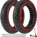 2PCS Solid Tires, 8.5x2 Inch Electric Scooter Replacement Wheels, 8 1/2'' Front or Rear Honeycomb Tire for Gotrax Gxl V2/XR/APEX Xiaomi M365/Pro Hiboy S2/S2R Hover-1 Journey and All 8.5'' Scooter Tire