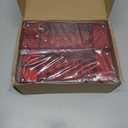 Wellmax 12V LED Trailer Lights, Submersible and Waterproof Low Profile Rectangular tail lights for RV, marine, boats, trailers