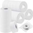 24 Pack Athletic Porous Tape 1" Wide x 10 Yards Standard Porous Medical Adhesive White Athletic Sports Wrist Ankle Tape for Stabilizing Supporting Muscles Gymnastics Boxing Climbing