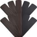 10 Pcs 52 Inch Ceiling Fan Replacement Blades, Sturdy Wood Blades