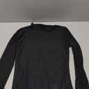 MANGOPOP Women's Mesh Top Long Sleeve See Through Mock Neck Blouse Sheer Sexy T Shirts Clubwear Bodycon (Black), S