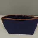 Felt Purse Organizer Insert for Longchamp Le Pliage M Bag Handbag Leather edge Longchamp Organizer Insert (DarkBlue, Medium)