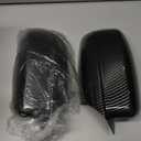 Car Side Wing Mirror Cover Carbon Fiber Rearview Mirror Shell Compatible For Nissan 350Z 2003-2006 Side Mirror Cover Housing