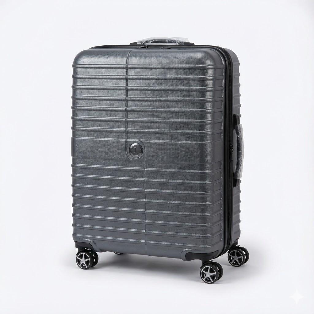Charcoal luggage,Hardside Carry On Travel Suitcase with Spinner Wheels, Multi-directional Spinner Wheels Upright Lightweight Underseater for Airplanes