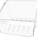 UPGRADED DA97-08692B Refrigerator Crisper Drawer Bin Replacement Compatible with Samsung Refrigerator Drawer RS25J500DSR RS25H5000SR RS261MDRS Crisper Bin DA97-08692A DA61-05547C Fridge Crisper Drawer