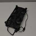 Quiet Router Fan Cooler with 3 Speed Control, L/M/H, DC 5V USB Powered Dual 120mm Computer Cooling Case Fan for Routers Modem Receiver DVR PlayStation TV Box