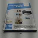 Printers Jack Sublimation Paper - Heat Transfer Paper 100 Sheets 8.3" x 11.7" for Any Epson HP Canon Sawgrass Inkjet Printer with Sublimation Ink for T shirt Mugs DIY (A4 105g)
