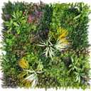Artificial Grass Wall Panels: 20''x20'' (6PCS) Boxwood Hedge Panels, UV-Anti Privacy Fence Screen, Fake Greenery Backdrop for Indoor Outdoor Garden, Party, Wedding Decor