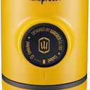 WACACO Nanopresso Portable Espresso Maker, Upgrade Version of Minipresso, 18 Bar Pressure, Mini Travel Coffee Machine, Manually Operated, Perfect for Camping and Hiking, Yellow