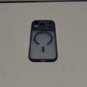 Symcele Designed for iPhone 17 Pro Case, Compatible with MagSafe, [Camera Protection] [15FT Military Drop Protection] Shockproof Translucent Matte Anti-Slip Phone Case, 6.3", Navy Blue