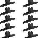 Metal Bulldog Clips - 10 PCS 5.7 Inch Binder Clips, Extra Large for Chips Bags, Office & Kitchen