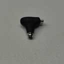 ApplianPar Black Universal Automatic Gear Shift Knob with 8mm 10mm 12mm 14mm Adapter for Automatic Transmission Vehicle
