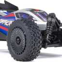 ARRMA RC Car Typhon GROM 4x4 Smart Small Scale Buggy RTR with Battery & Charger, Blue/Silver ARA2106T1