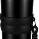 Tumbler with Lid and Straw 20oz, Stainless Steel Vaccum Insulated Water Bottle, Spill Proof Water Bottle with Retractable Straw, Travel Coffee Tumbler for Car Cup Holder - Leak Proof