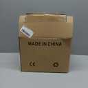 Adult 3/4 Open Face Motorcycle Helmet, Double Visor Motorbike Scooter Ebike Moped Cruiser Helmets for Men and Women DOT Approved (Medium, Black)