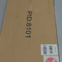 Monoprice TV Mounted Glass Shelf, Allows Above or Below TV Mounting of Blu-Ray Player, Cable Box, Game Console, Streaming Device, Soundbar, or Center Speaker (Max 22 lbs, VESA 400x300) Black