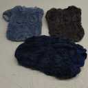 Dog Sweater, 3 Pack Dog Sweaters for Small Dogs or Cats, Girl or Boy, Warm Dog Clothes Shirt Coat for Winter Christmas (Blue, Dark Blue, Grey, Medium)