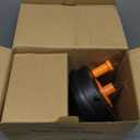 Drain Auger, Clog Remover with Drill Adapter, 25 Feet Flexible Plumbing Snake Use Manually or Powered for Kitchen, Bathroom and Shower Sink, Comes with Gloves (orange)