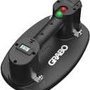 GRABO PRO-Lifter-20 Electric Vacuum Suction Cup (2021) For Tiles, Stone, Wood, Glass, Concrete Pavers, Drywall. Lifts up to 375lbs with Auto Shut-OFF Switch. Incl: 1 Battery, 1 Seal, Charger, Carry Bag