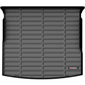 Cargo Liner Compatible with Volkswagen VW Tiguan 5 Passenger 2018-2024 Cargo Mat, All Weather Protection Trunk Liner Rear Trunk mat Black
