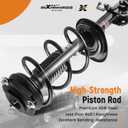 maXpeedingrods 272897 272898 Front Strut for Nissan Rogue AWD 2012-2013 Rogue Select AWD 2014-2015, Complete Shock Absorber Strut with Coil Spring Assembly 2Pc