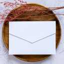 5x7 Envelopes Self Seal 50 Pack for Cards A7 Envelopes for Invitations,Wedding,Greeting Cards (White)