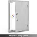Stanbroil Stainless Steel Single Vertical Access Door, 17 1/4-Inch by 24 1/4-Inch