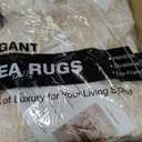 8x10 Area Rugs for Living Room, Stain Resistant Washable Rugs for Dining Room, Kitchen, Floral Vintage Non-Slip Thin Large Beige Rug