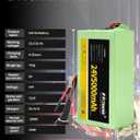 1 Pack 24V 5Ah Lithium Battery with 29.4V 1A Charger, 24 Volt Rechargeable Battery for DIY Projects